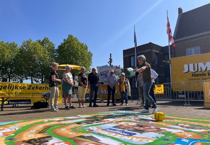 Gepersonaliseerd ganzenbord Someren