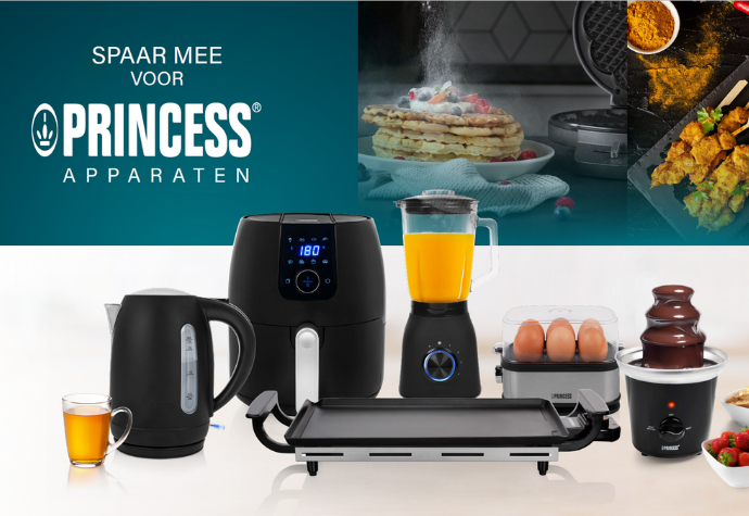 Princess apparaten spaaractie voor supermarkten